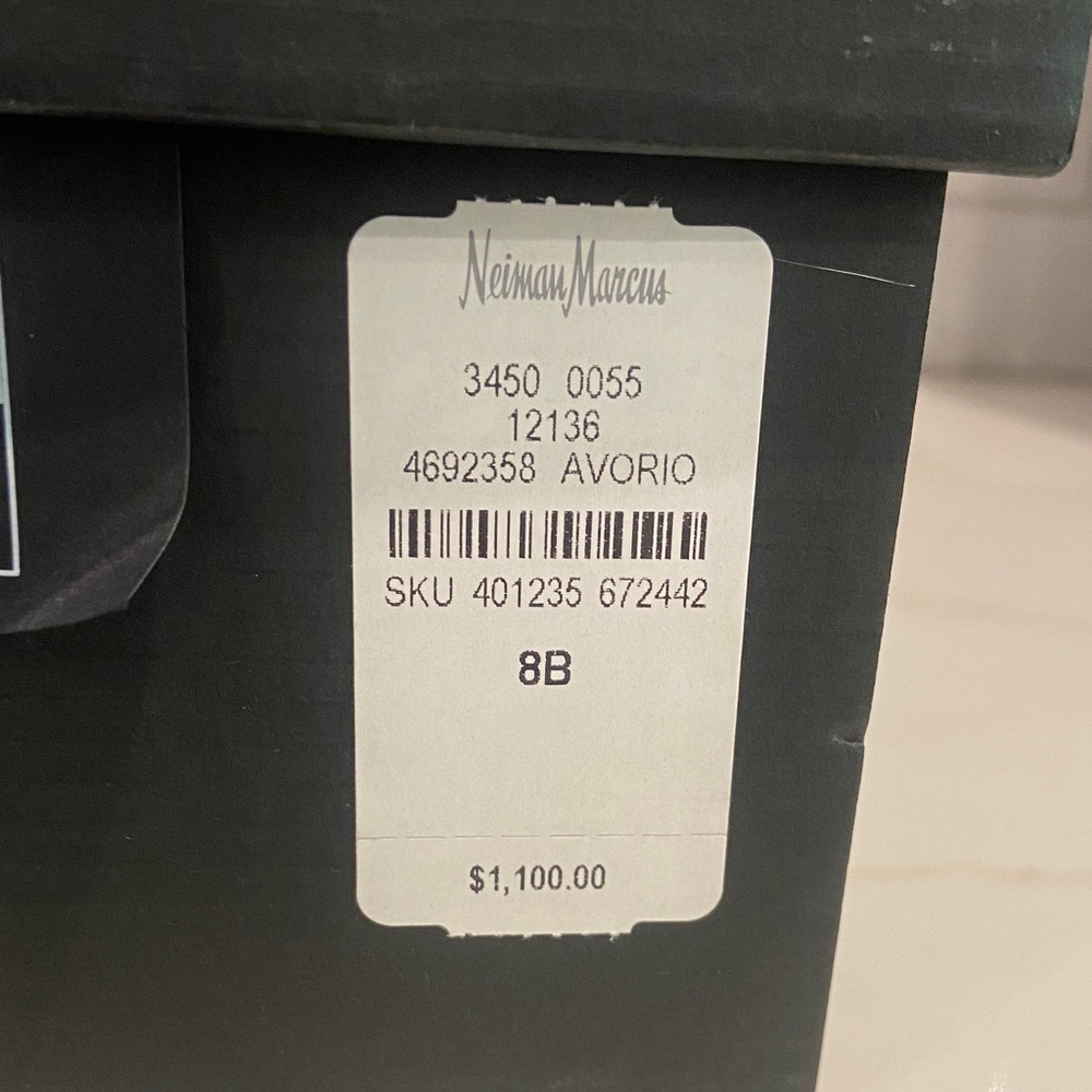 Prada Ivory Lace-Up Sneakers 38 - Picture 10 of 17